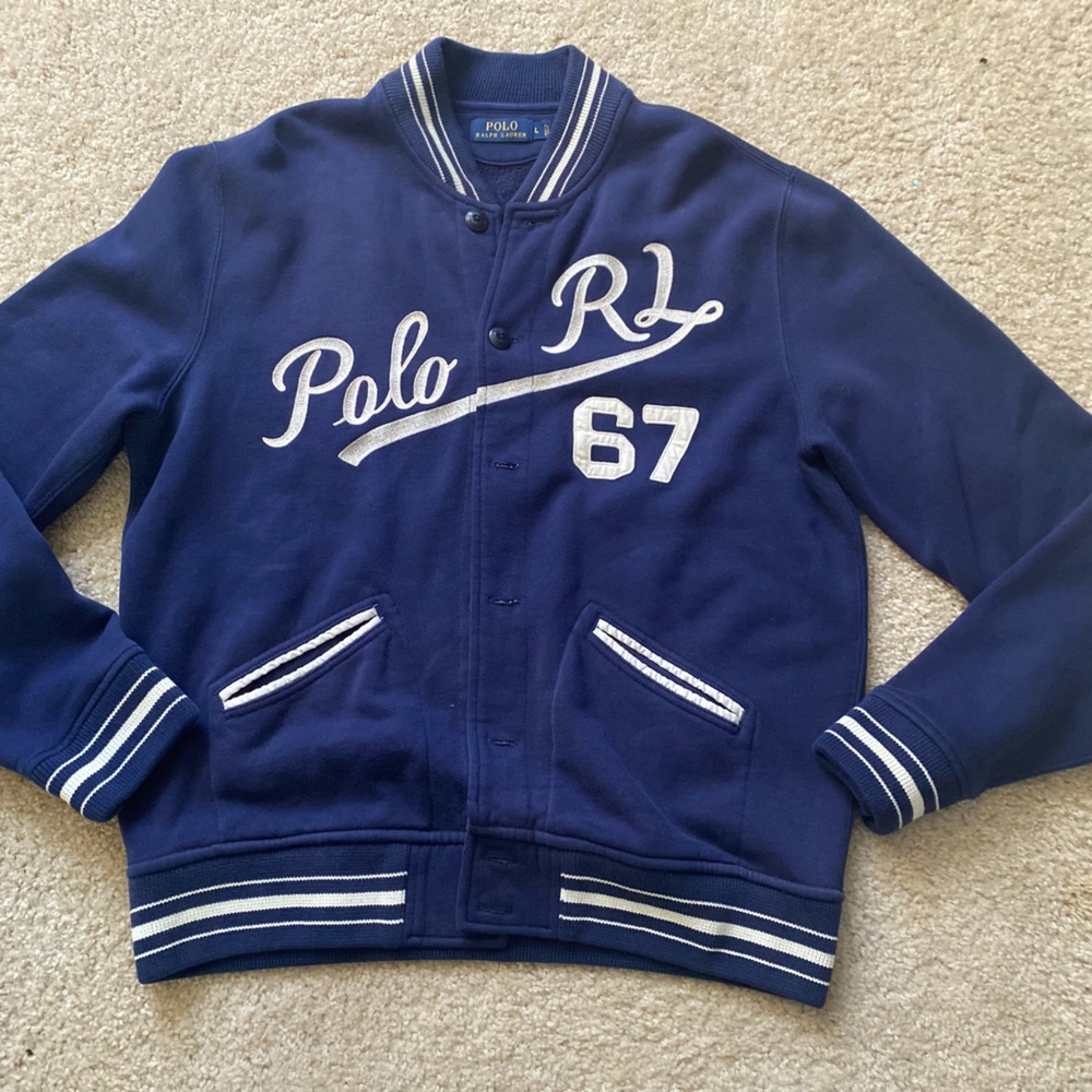 Polo RL Baseball cardigan L
